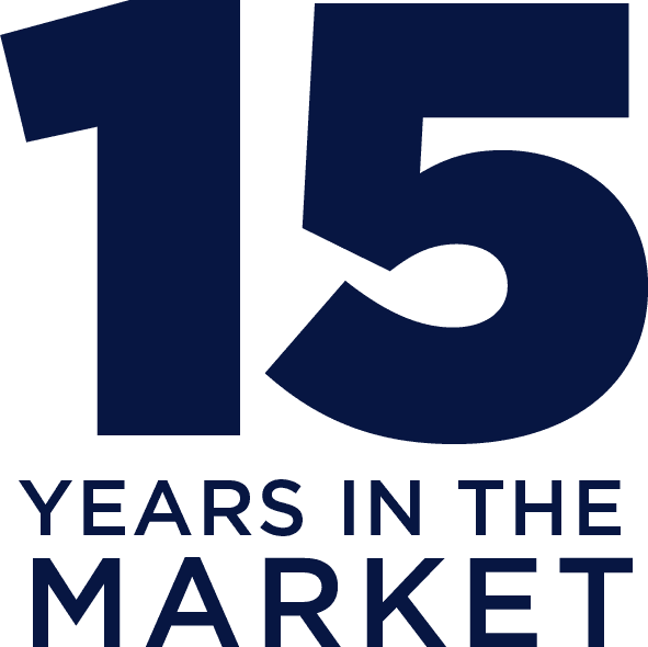 15 years in the market